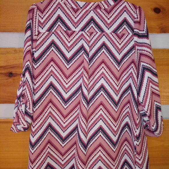 Wishful Park Large 3/4 Sleeve Dress Shirt - Picture 4 of 4